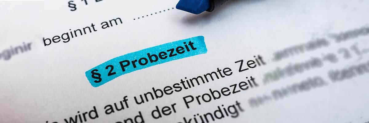 Probezeit rechtliche Aspekte