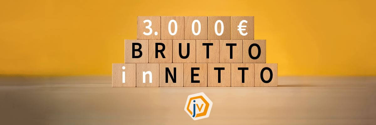 3000 brutto in netto