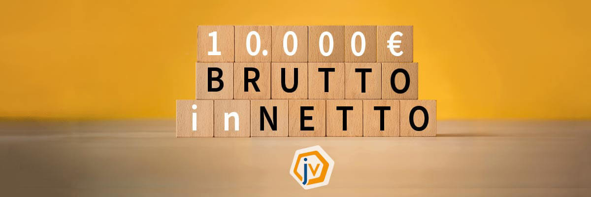 10.000 Euro brutto in netto