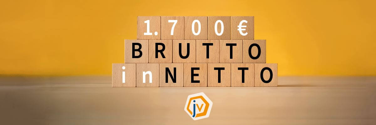 1.700 Euro brutto in netto